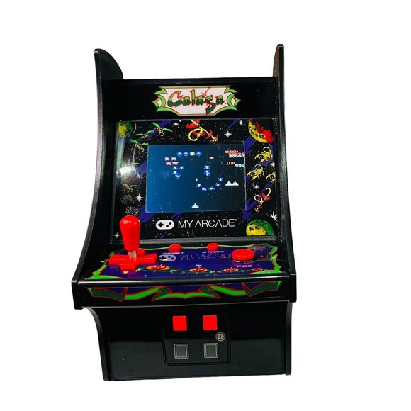 Galaga Video Game Micro Retro Player Mini Arcade Machine My Arcade Collectible - Picture 2 of 8